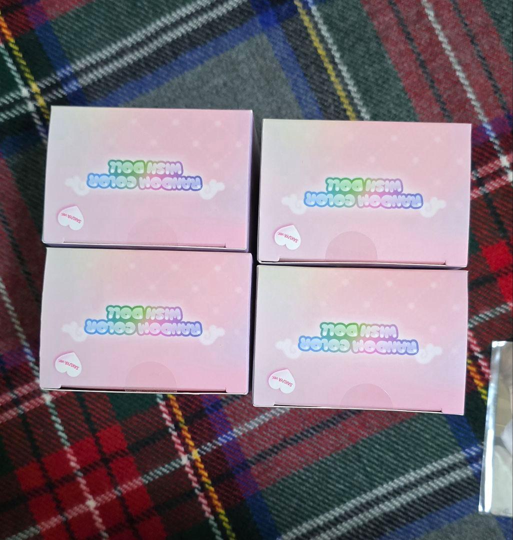 未開封　NCT COLOR WISH DOLL　サクヤ　4個セット&トレカ