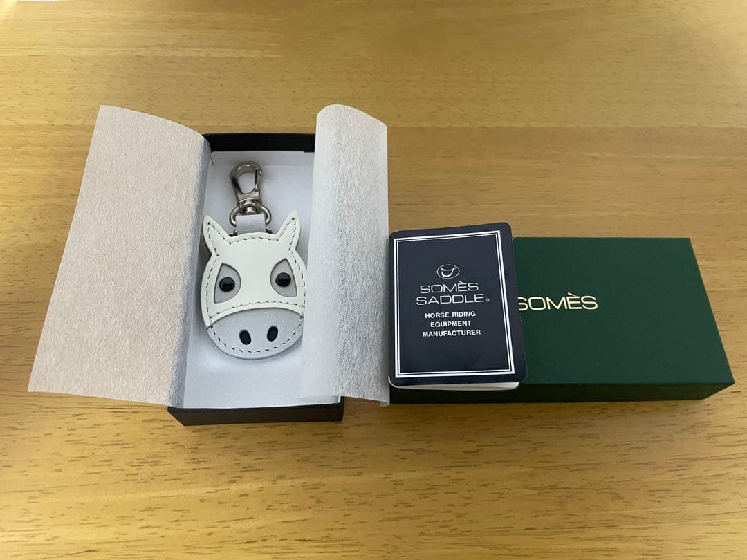 希少　ソメスサドル　競馬　馬メンコチャーム