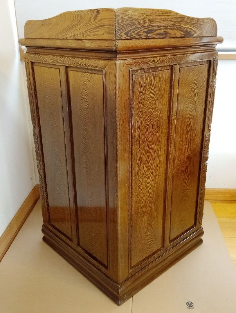 木彫コーナーラック