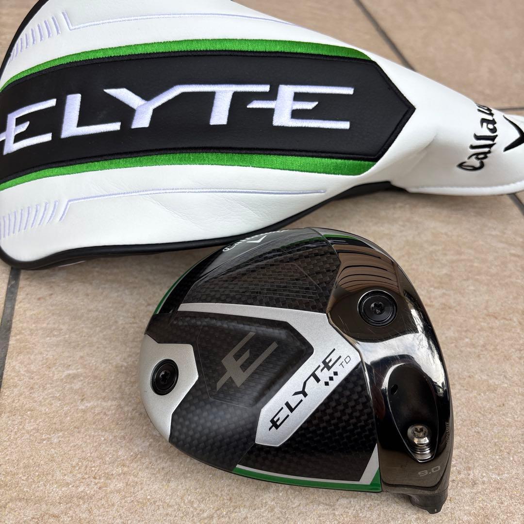 キャロウェイ　エリートトリプルダイヤモンドTDドライバー9.0ヘッドのみ美品