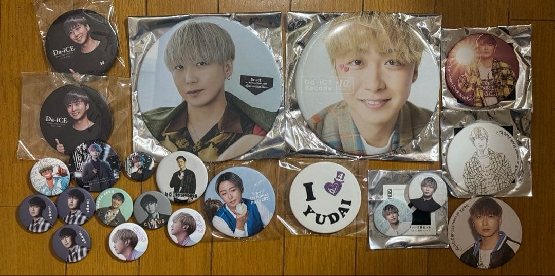 Da‐iCE 大野雄大 缶バッジ 22点セット