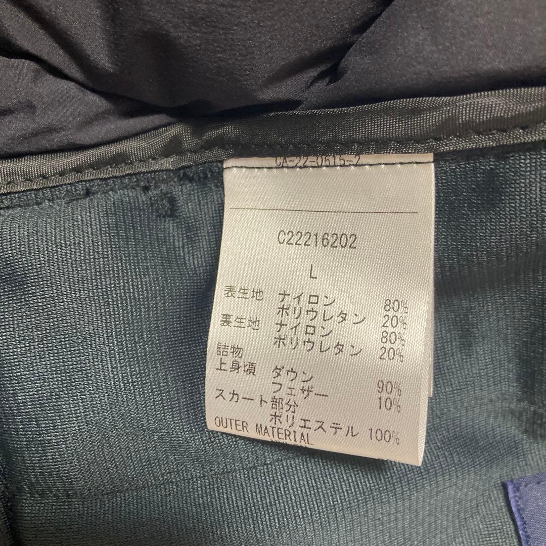 新品未使用　タグ付　callaway ダウンベスト　ロング丈　Size L