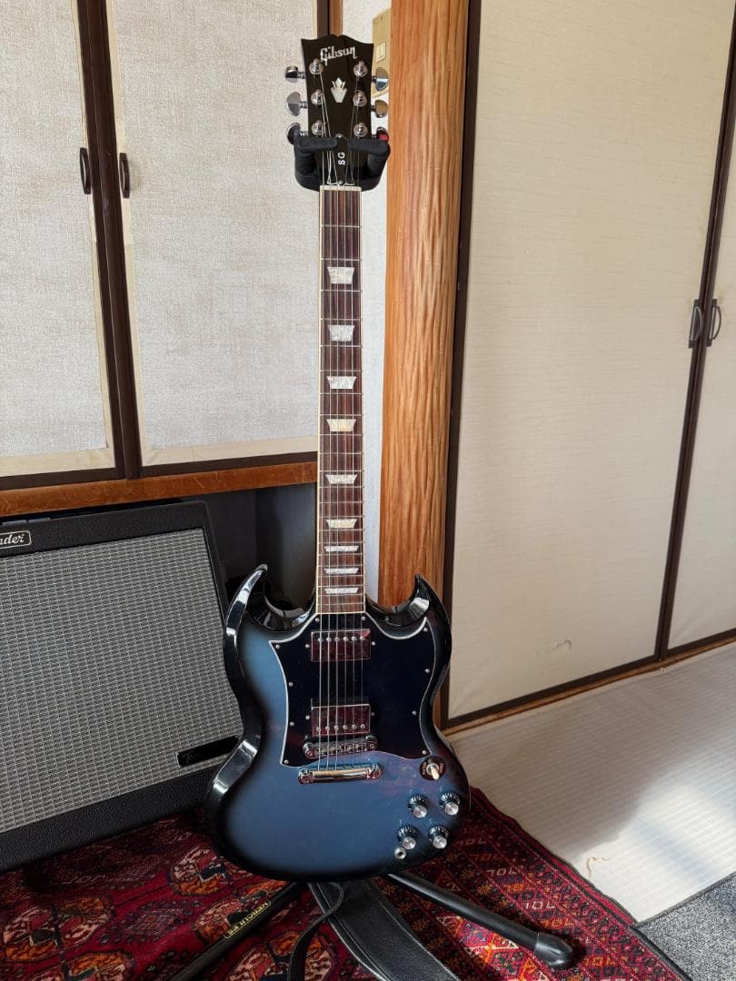 ギター Gibson SG Pelham Blue Sunburst