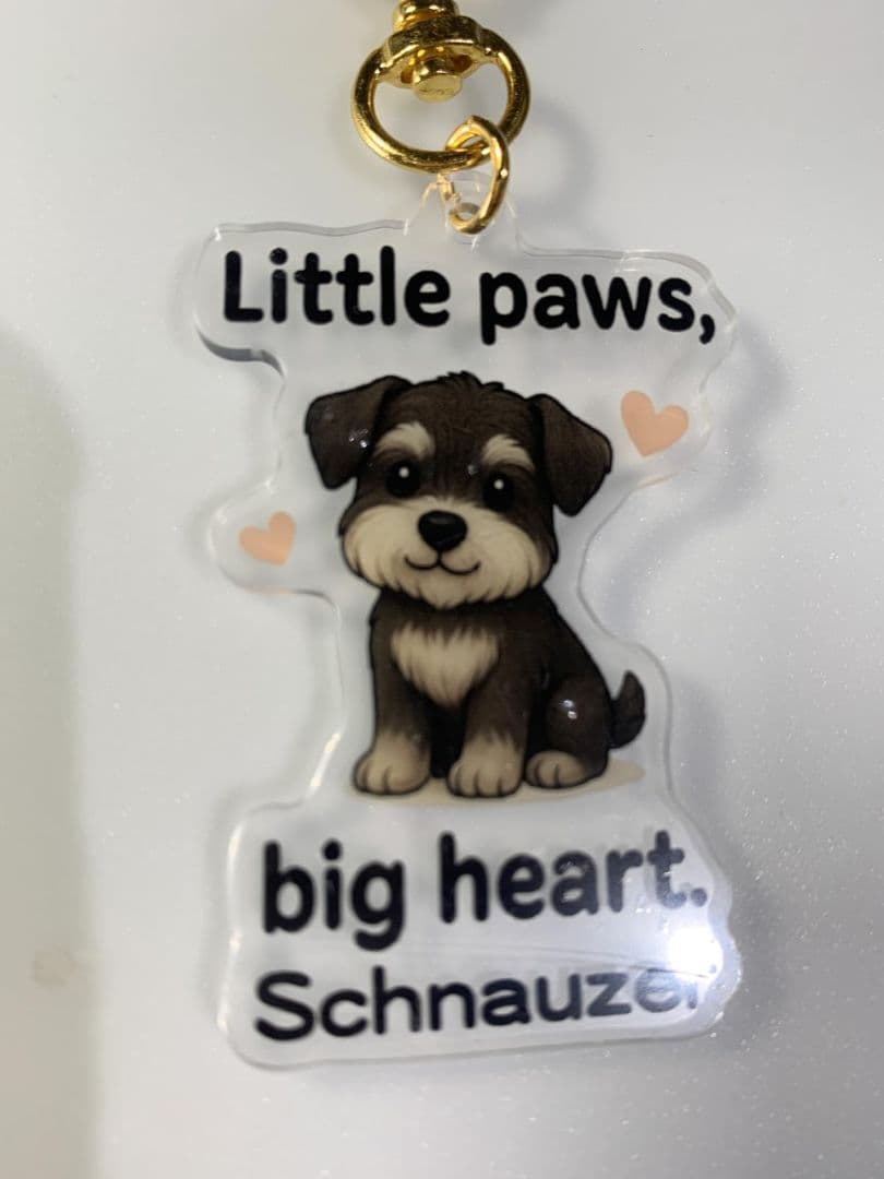 スナウザー アクリルキーホルダー