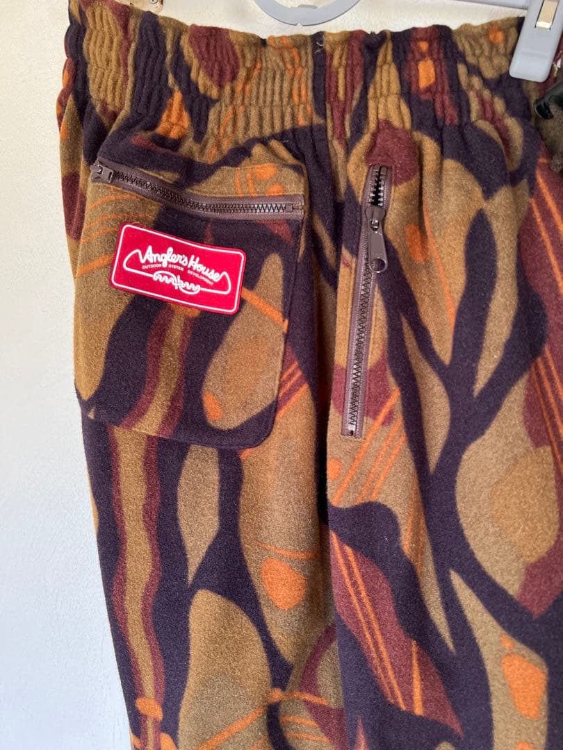 Angler's House カモフラージュGORE-TEX fleeceパンツ
