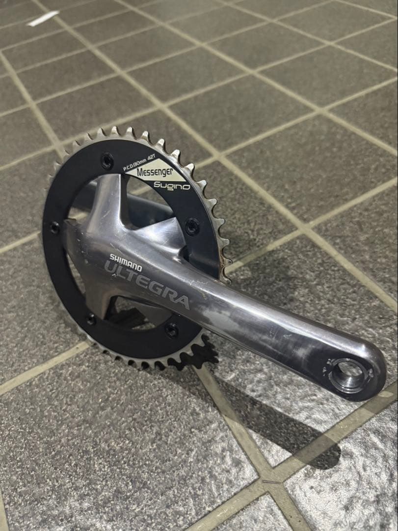 SHIMANO ULTEGRA ピスト 競輪 クランク ダイレクトBBなし