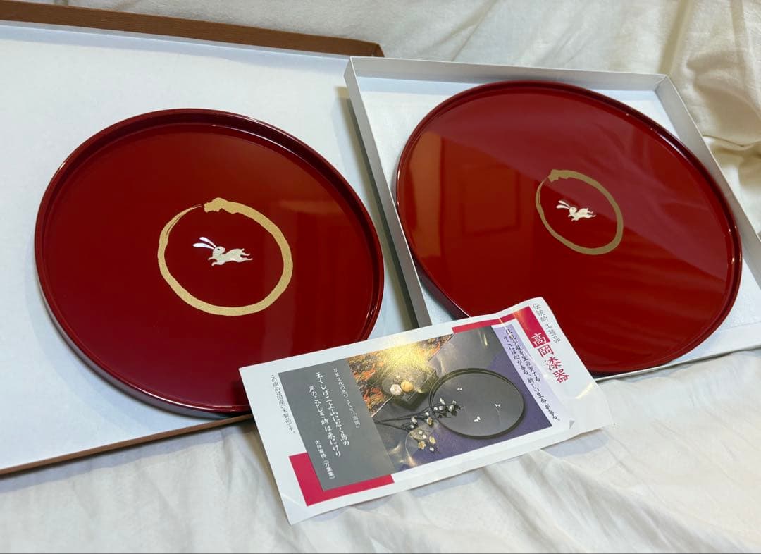 高岡漆器　お盆　伝統工芸品