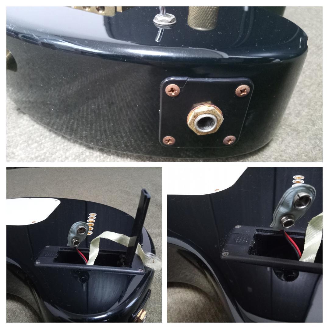 【整備済み】FERNANDES ZO-3 ブラック×ゴールドパーツ