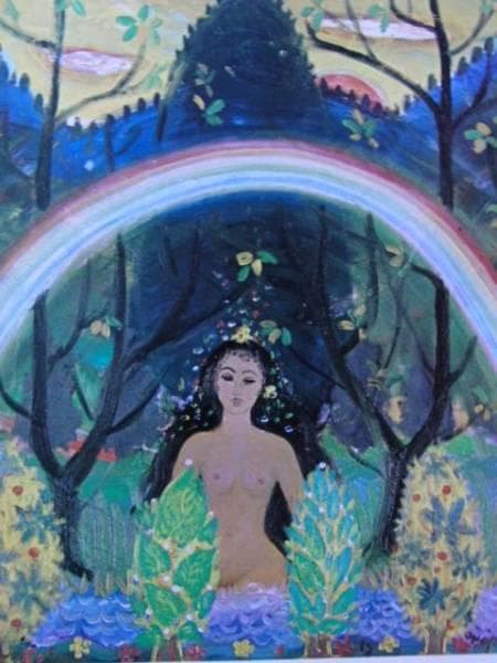 OTTO　DJAJA（オット　ジャヤ）、虹、希少な大判画集画、状態良好