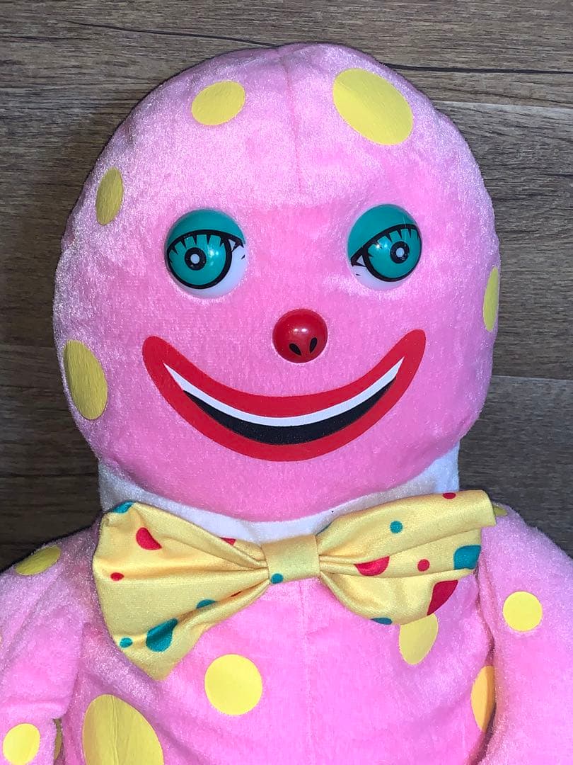 Mr Blobby イギリス ヴィンテージ 特大 ぬいぐるみ ミスターブロビー