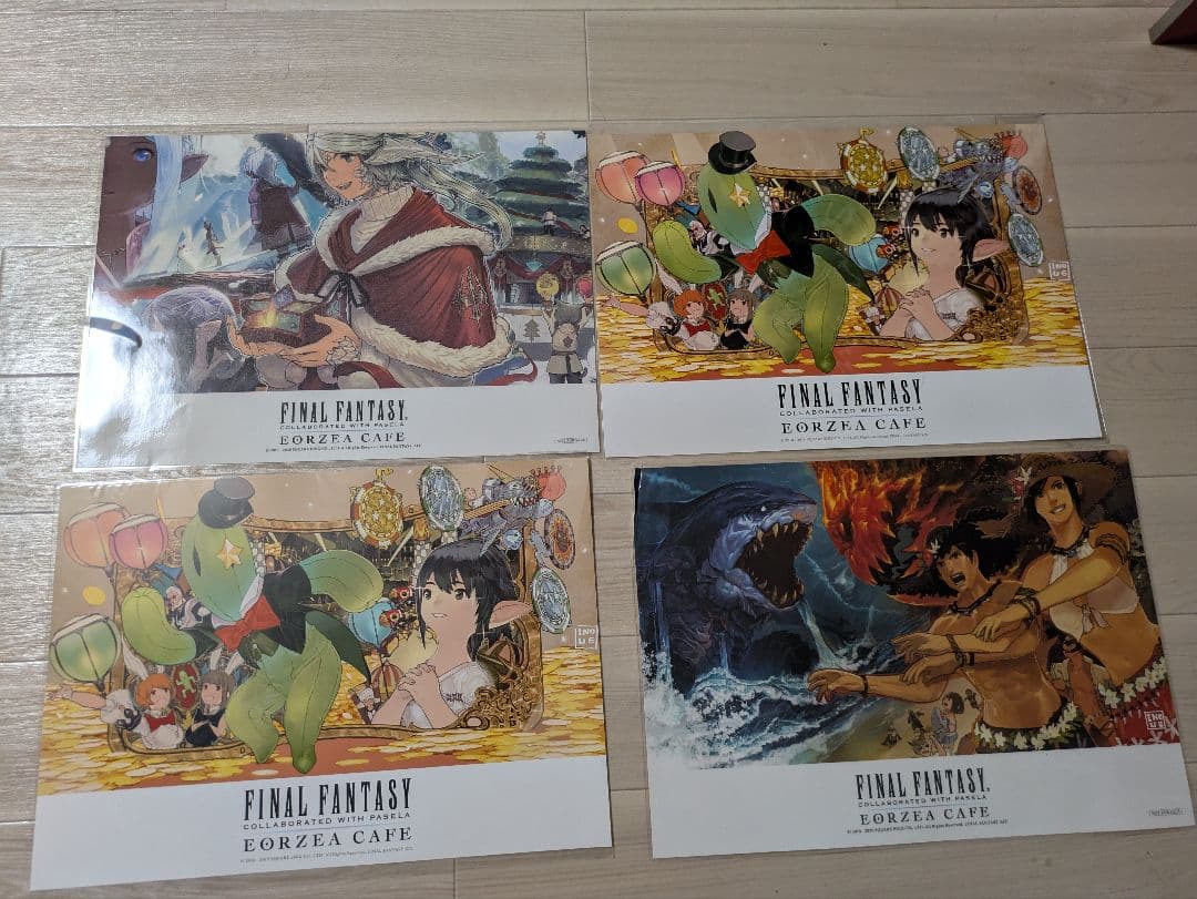 エウルゼアカフェ　ランチョンマット28枚