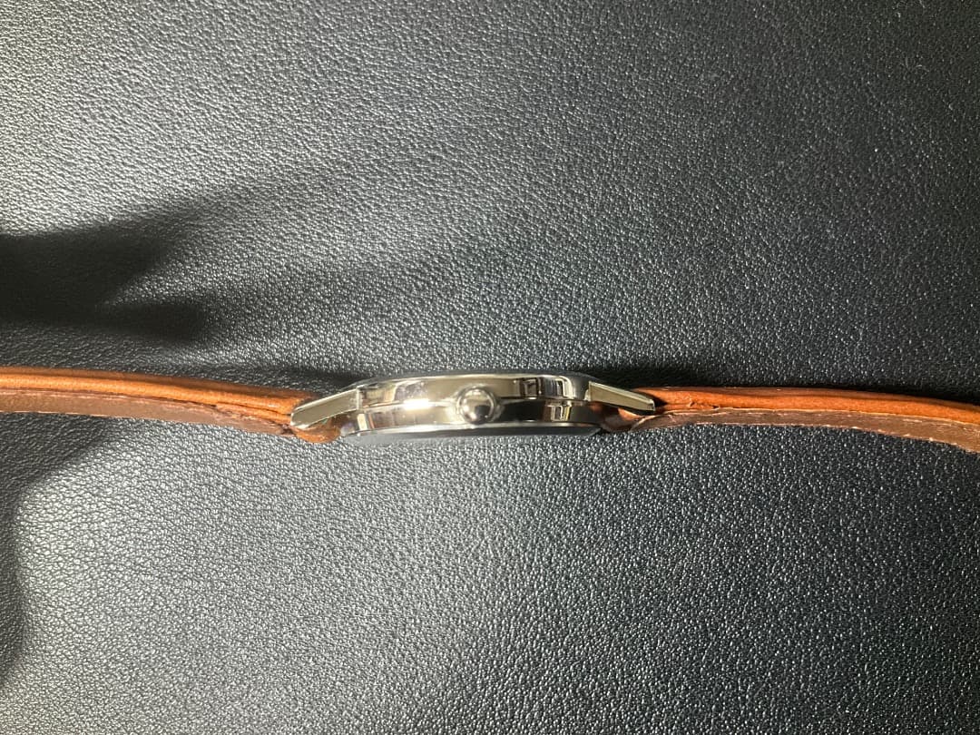 【非売品】Apple Macintosh レザーバンド時計