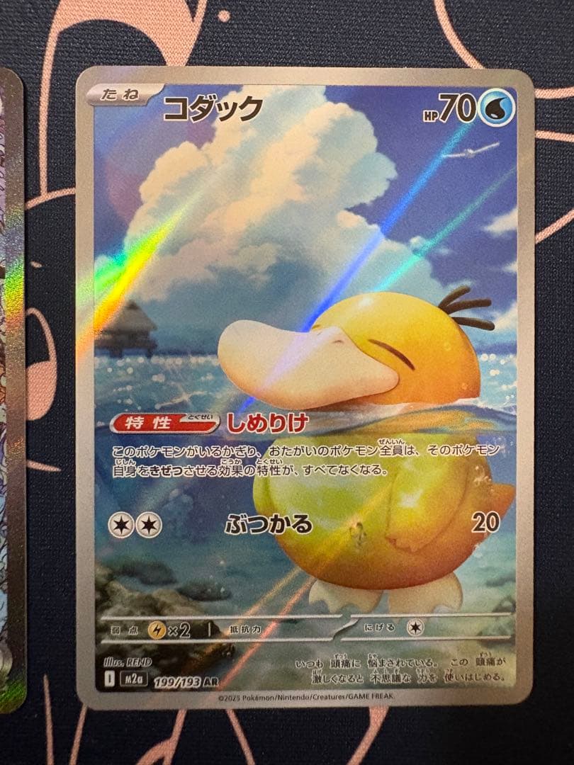 Nのゾロアークex SAR コダックAR ポケモンカード