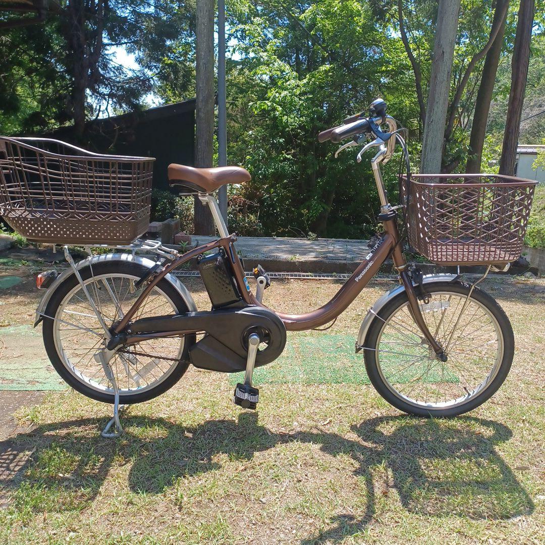 ブラウン 電動アシスト自転車 シティタイプ