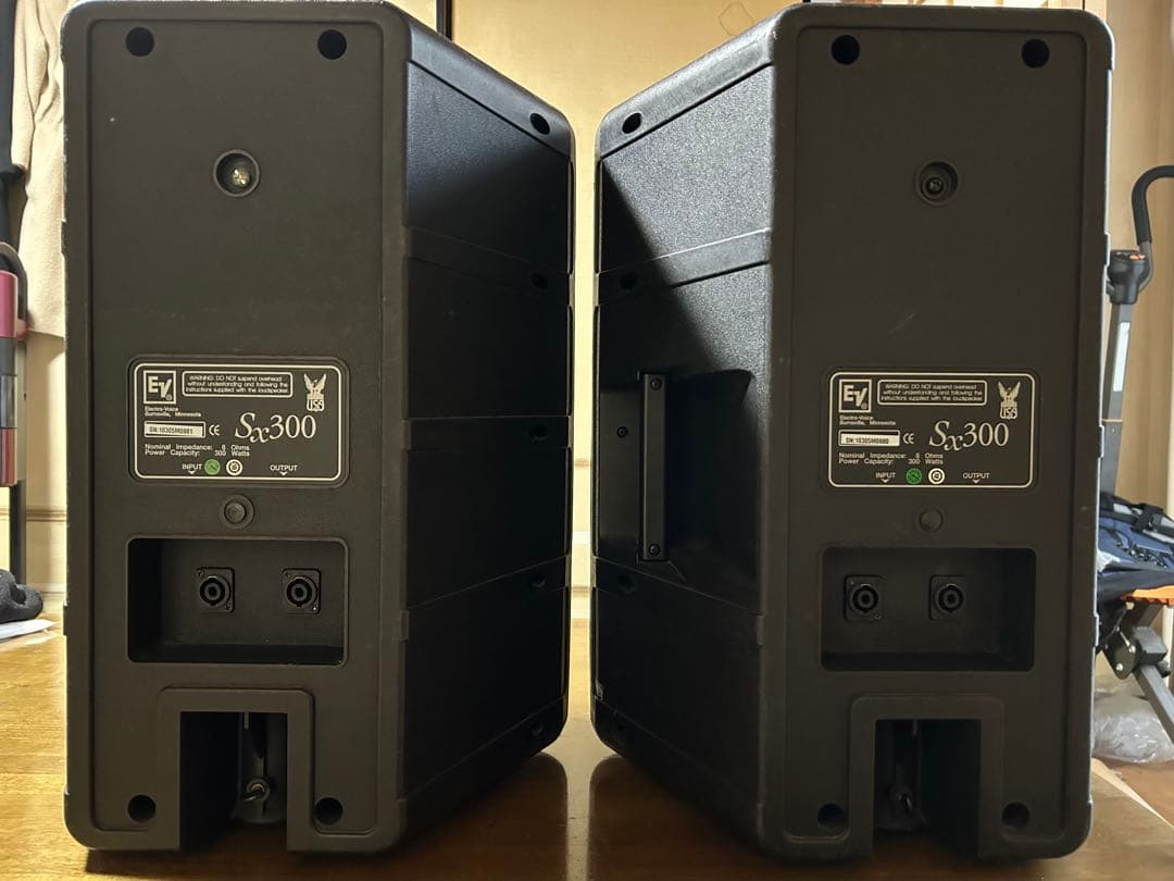 【その1】EVのsx300スピーカー 2台セット(その２と合せ60,000円)