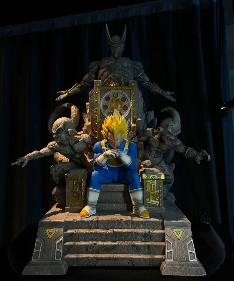 ドラゴンボール ベジータ ガレキ ガレージキット スタチュー X②⑧