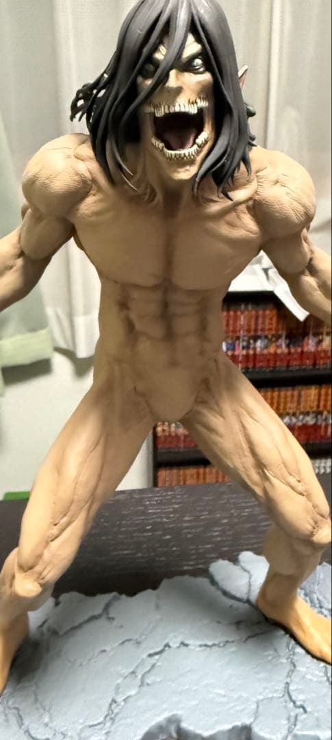 進撃の巨人一番くじ　自由を求めて　A賞エレン巨人