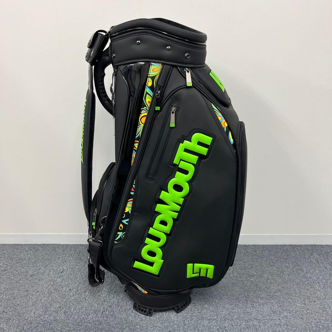 【未使用】ラウドマウス キャディバック 9.5型 シャガデリック柄 LOUD