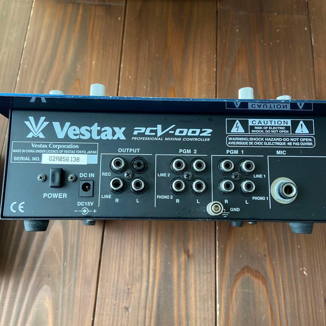 Vestax pmc 01 A PCV 002 セット DJミキサー ベスタクス