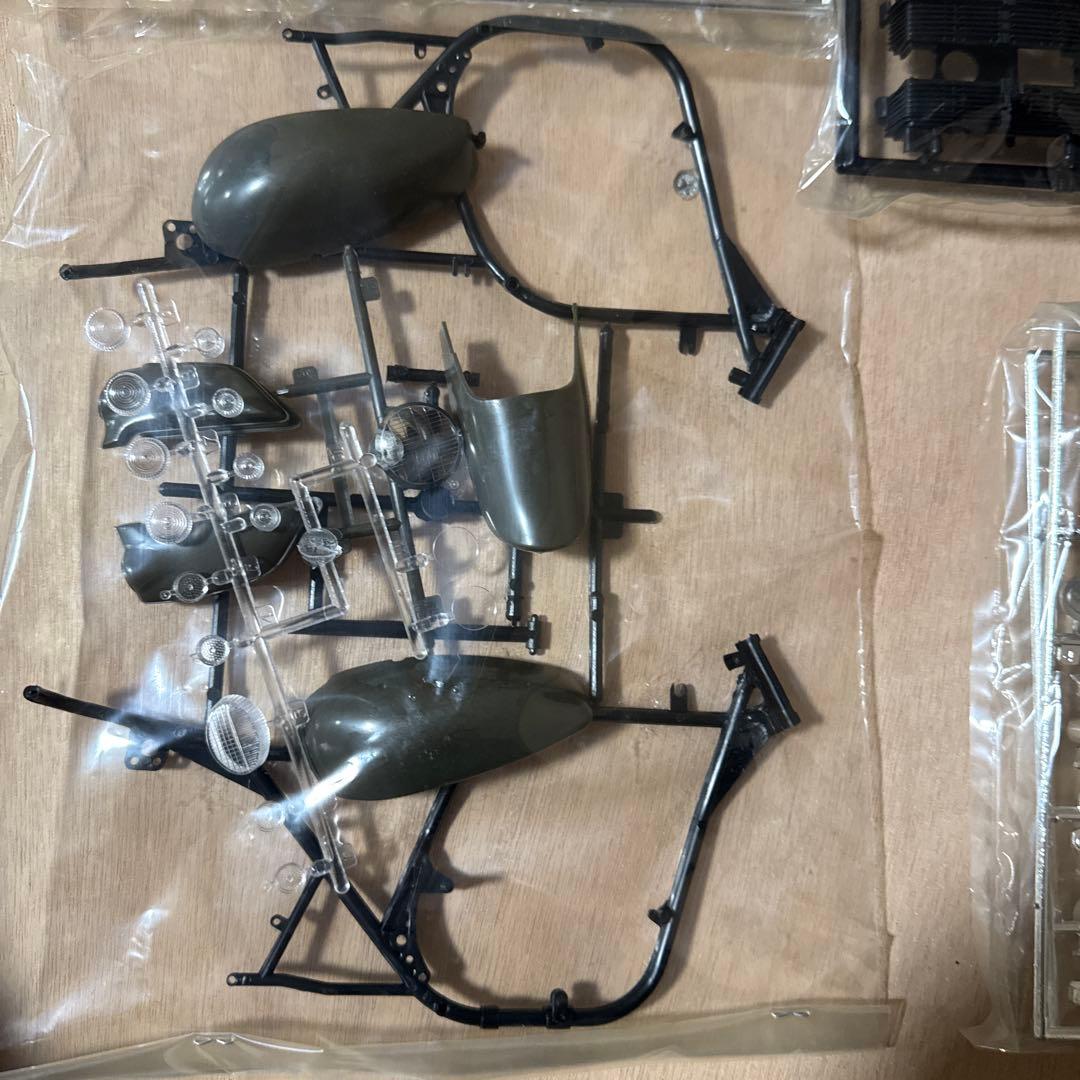 カワサキ　750RS プラモデル　ナガノ　1/8