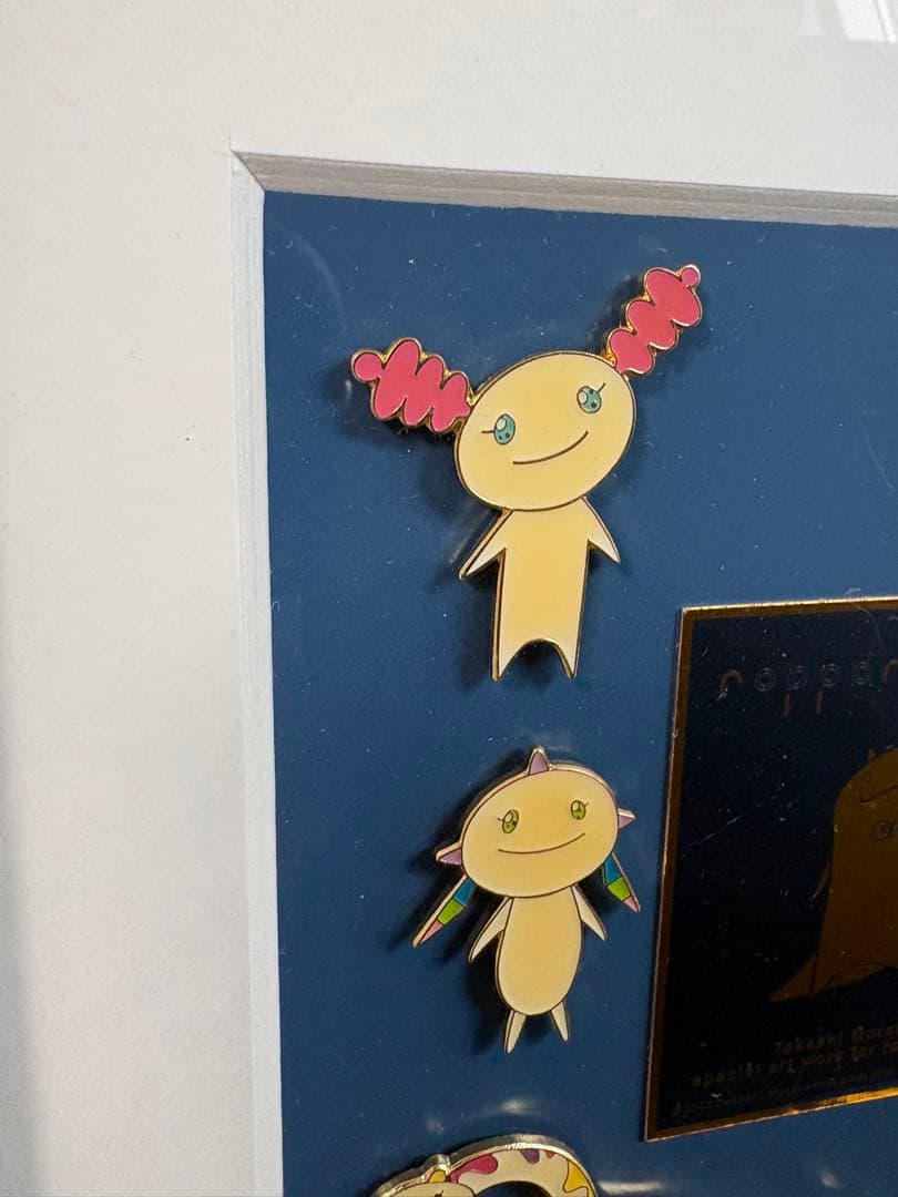 【希少】村上隆 66星人 六本木ヒルズ開館記念 ピンバッジセット 2003