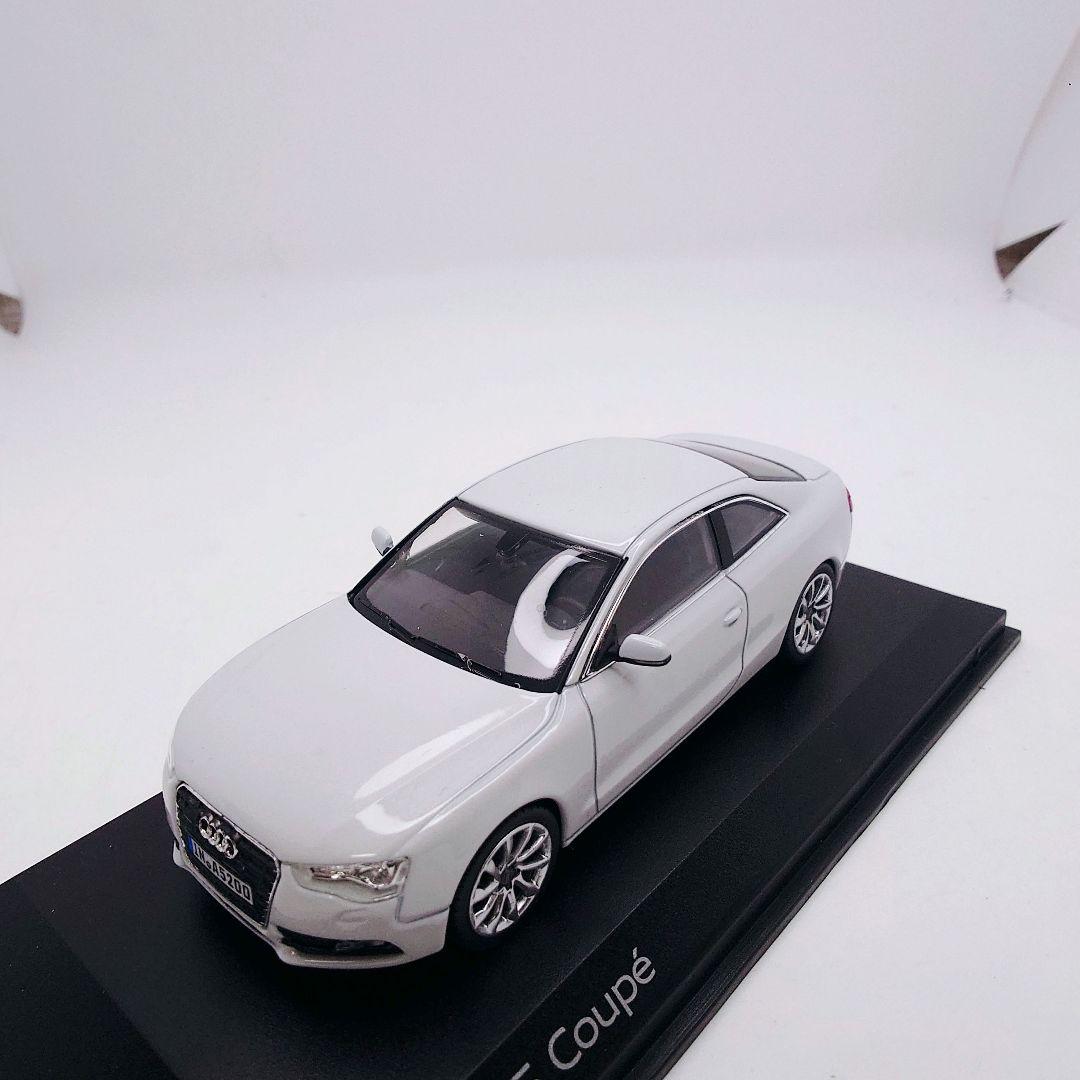 アウディ A5 クーペ 1/43 ミニカー 特注 ノレブ AUDI ホワイト