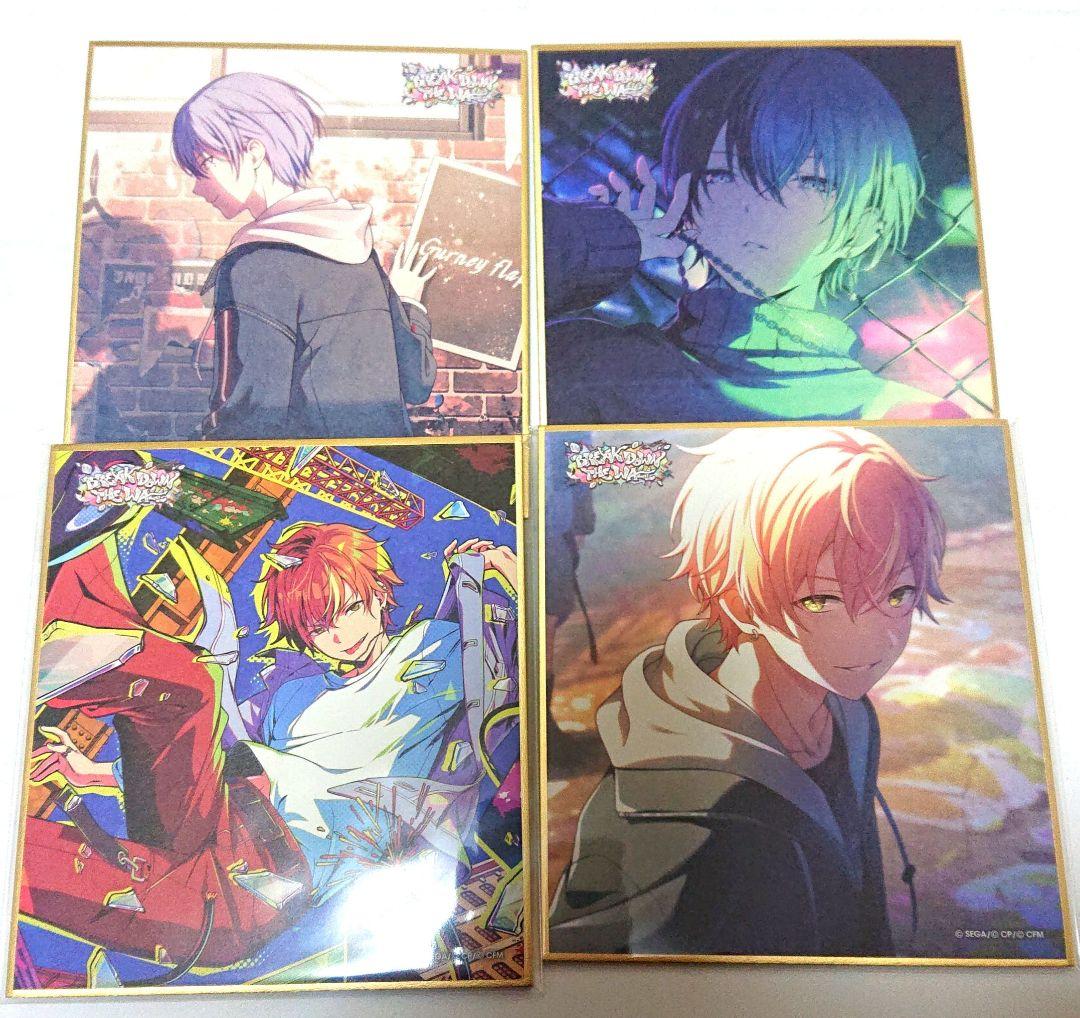 プロセカ ミニ色紙 東雲彰人 青柳冬弥 42B プロジェクトセカイ