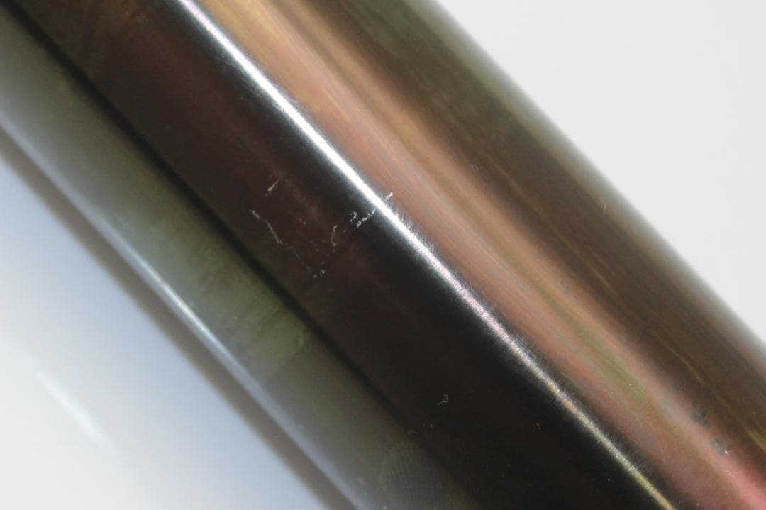 訳有 ゼファー400/χ 39Φ インナーチューブ フロントフォーク ブラック