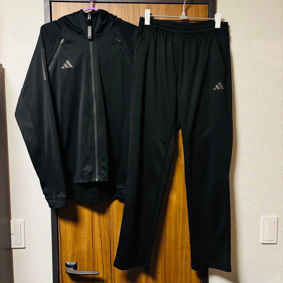 アディダス ランニング サウナスーツ トレーニング ウェア ウィンドブレーカー