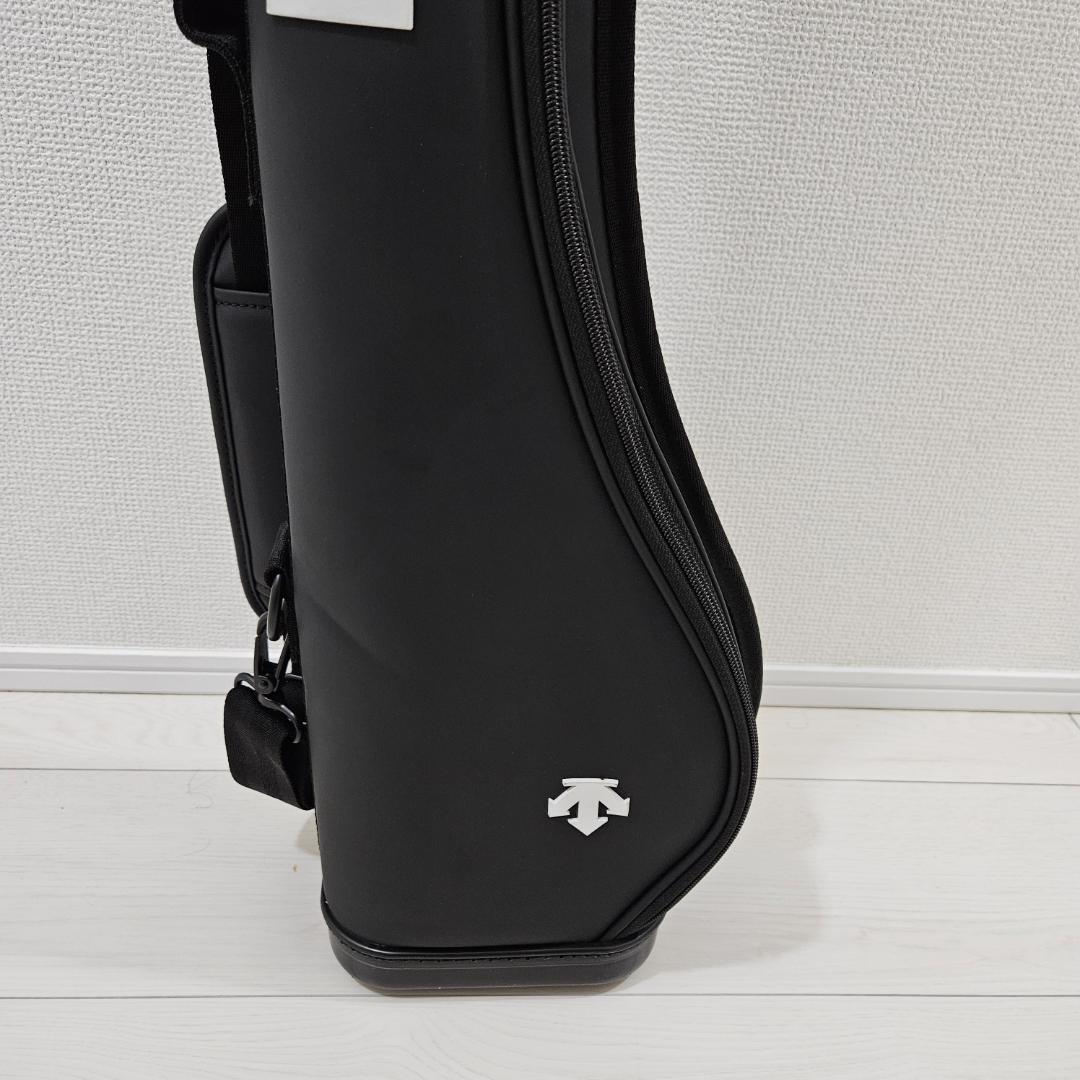 【人気 希少】デサント クラブケース 自立型 ゴルフ ブラック DESCENTE