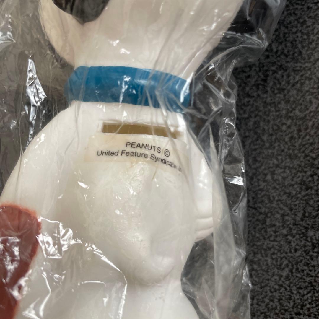 スヌーピー 貯金箱 ソフビ