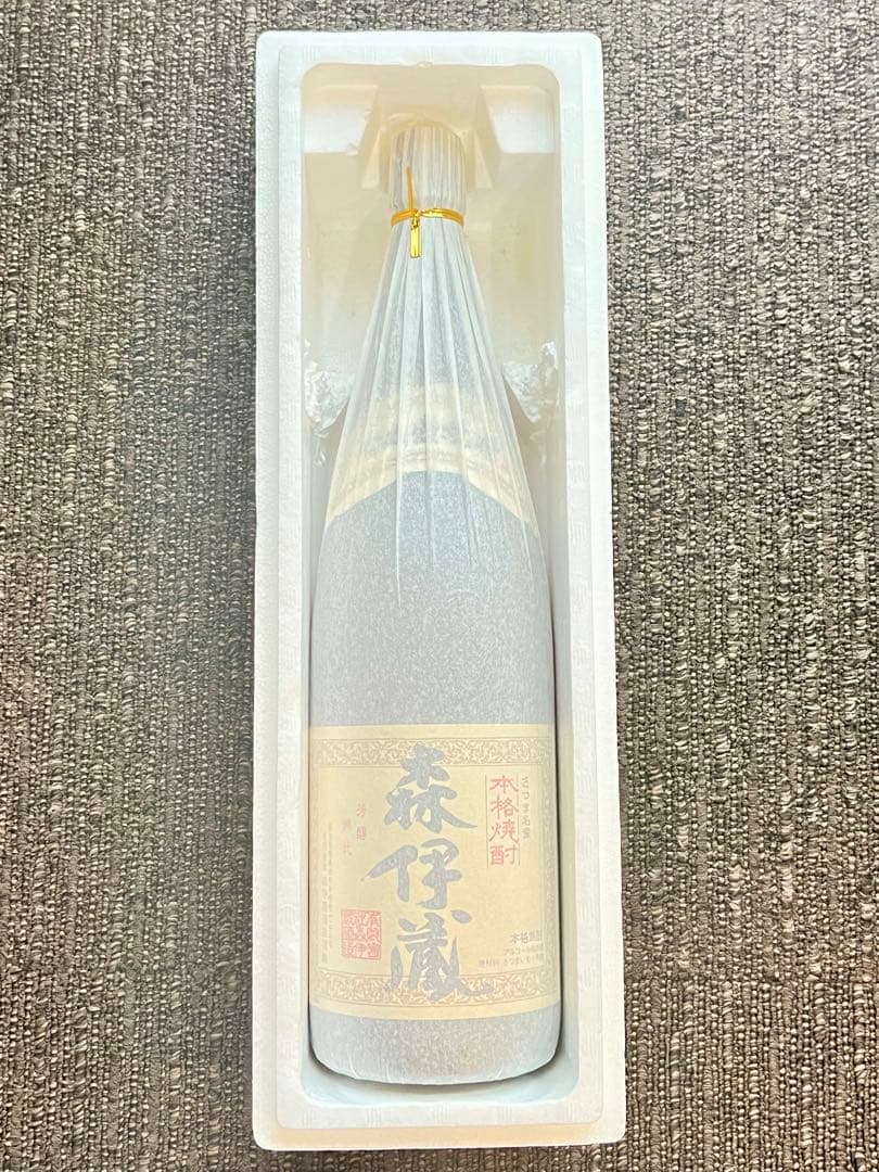 【古酒】【旧ラベル】森伊蔵1800ml 一升瓶　プレミアム焼酎　未開栓