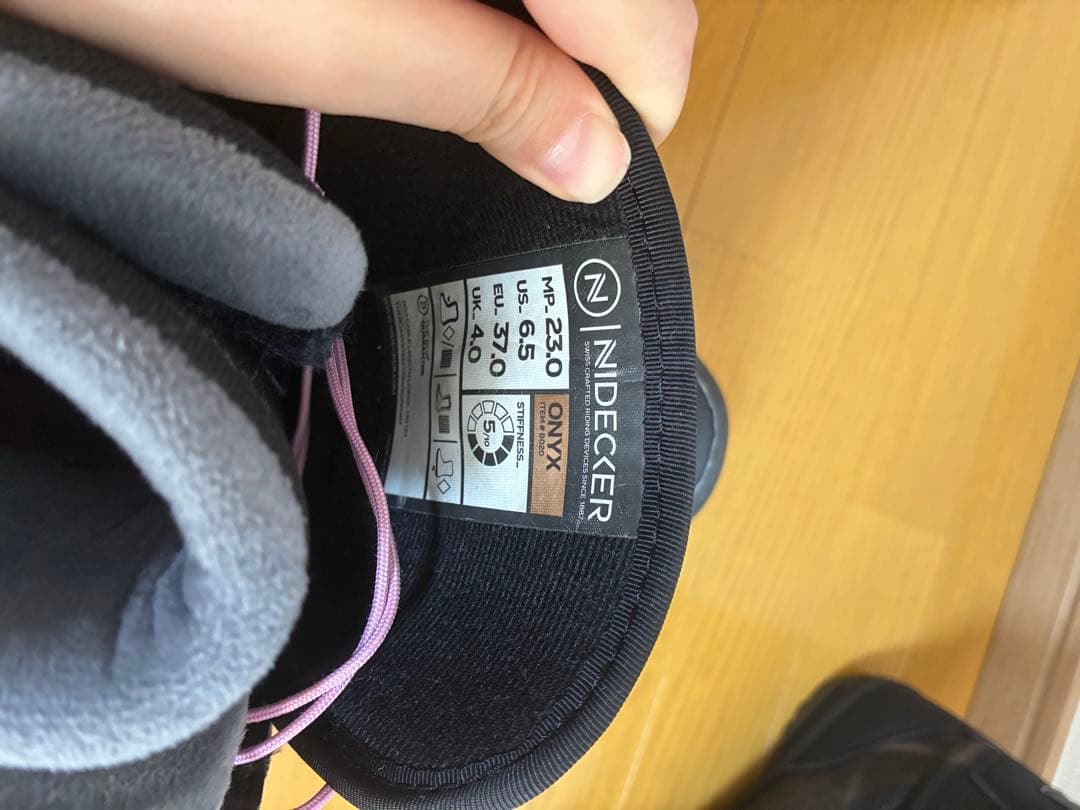 NIDECKER ONYX スノーボードブーツ 23.0cm