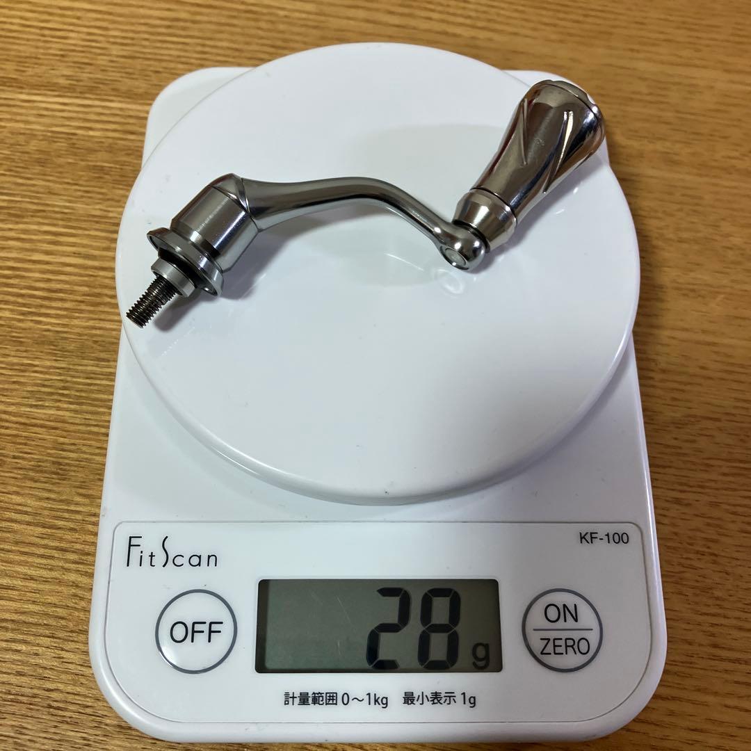 美品　LIVRE シマノ用　ハンドル　ショートバランサー　フックキーパー付き