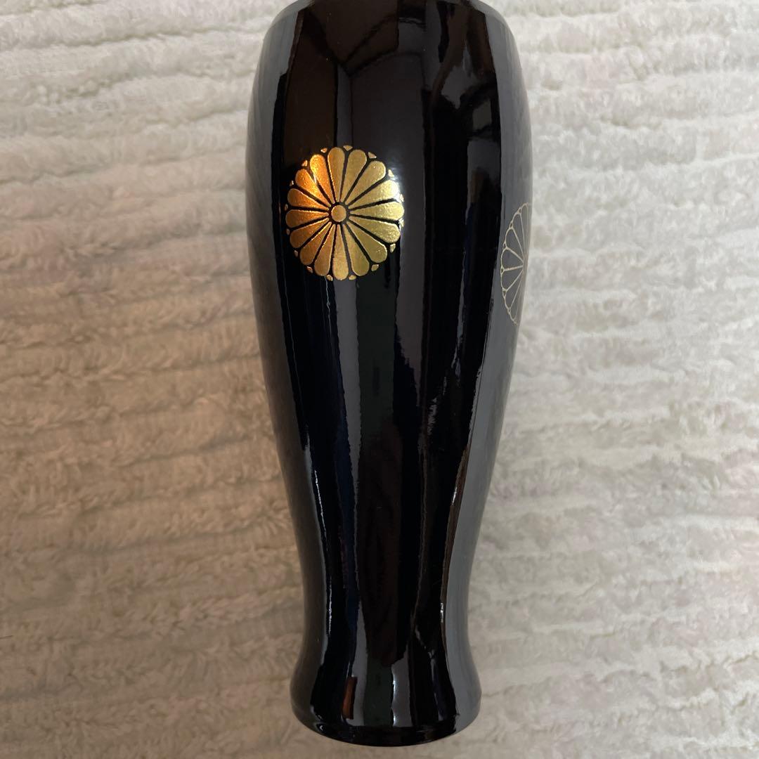 黒色木製茶箱セット