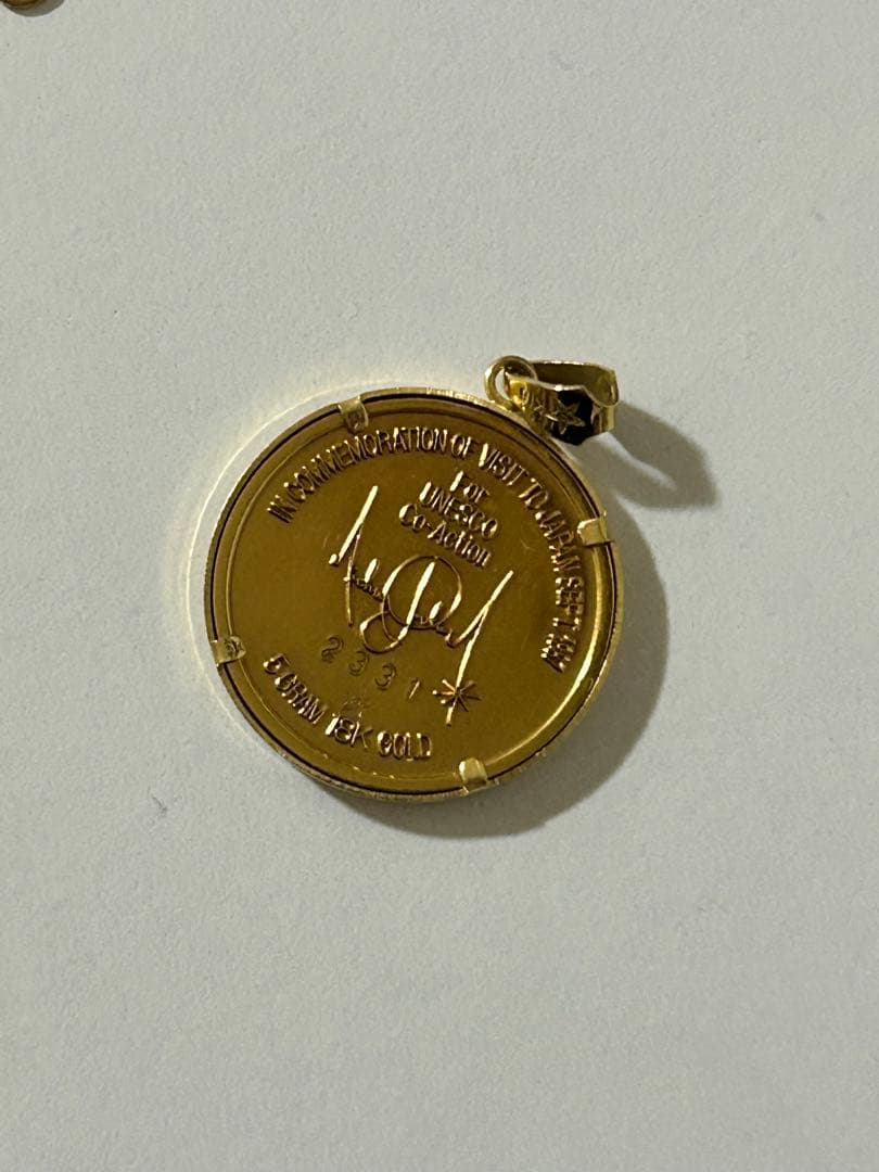 マイケルジャクソン来日記念　チェーンつき