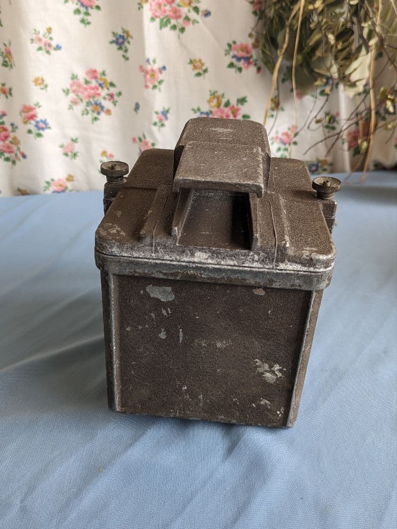 フランスアンティーク 国鉄 SNCF 手信号 レッドシグナルランプ 1950年