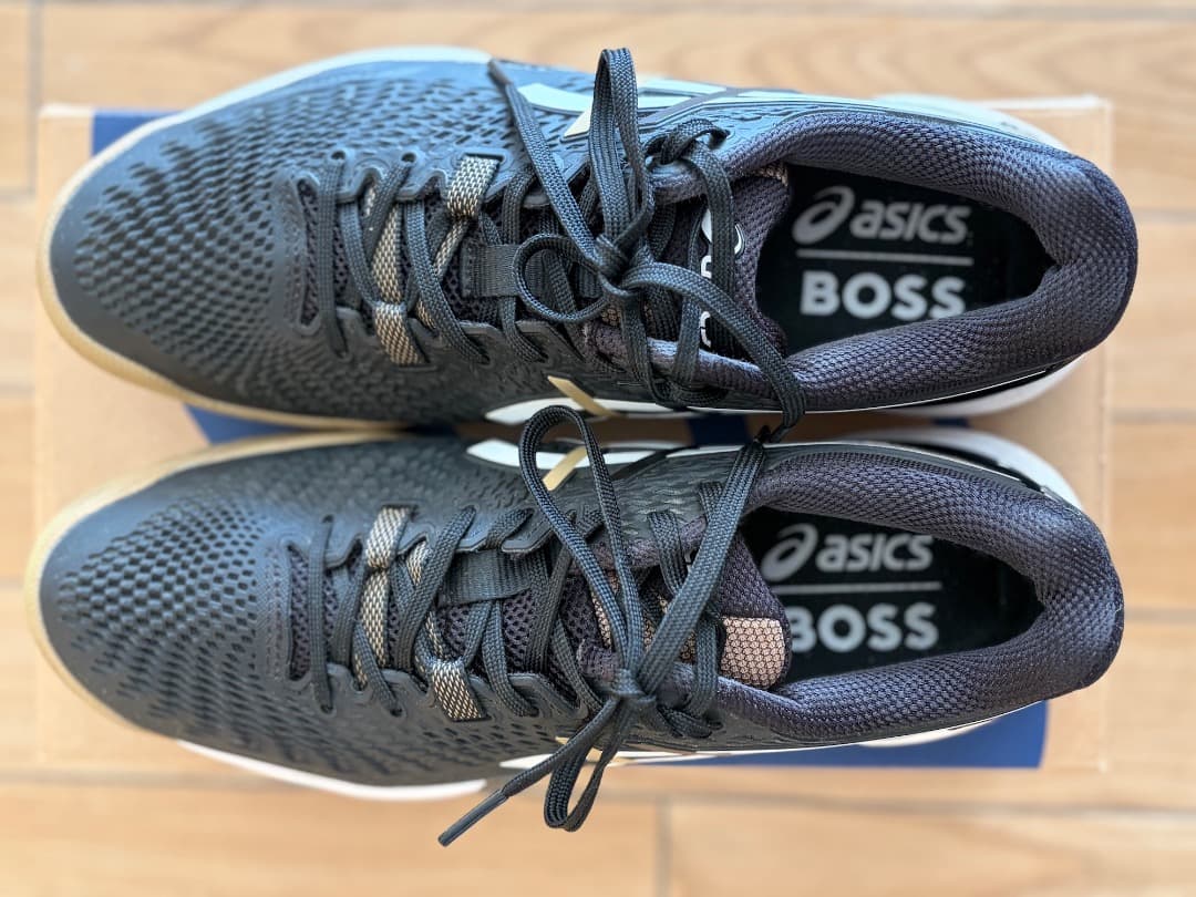 美品アシックス asics gel-resolution 9 boss BOSS