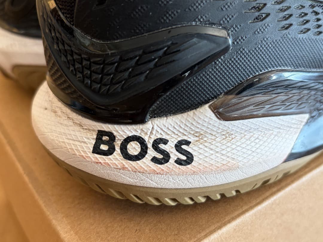 美品アシックス asics gel-resolution 9 boss BOSS