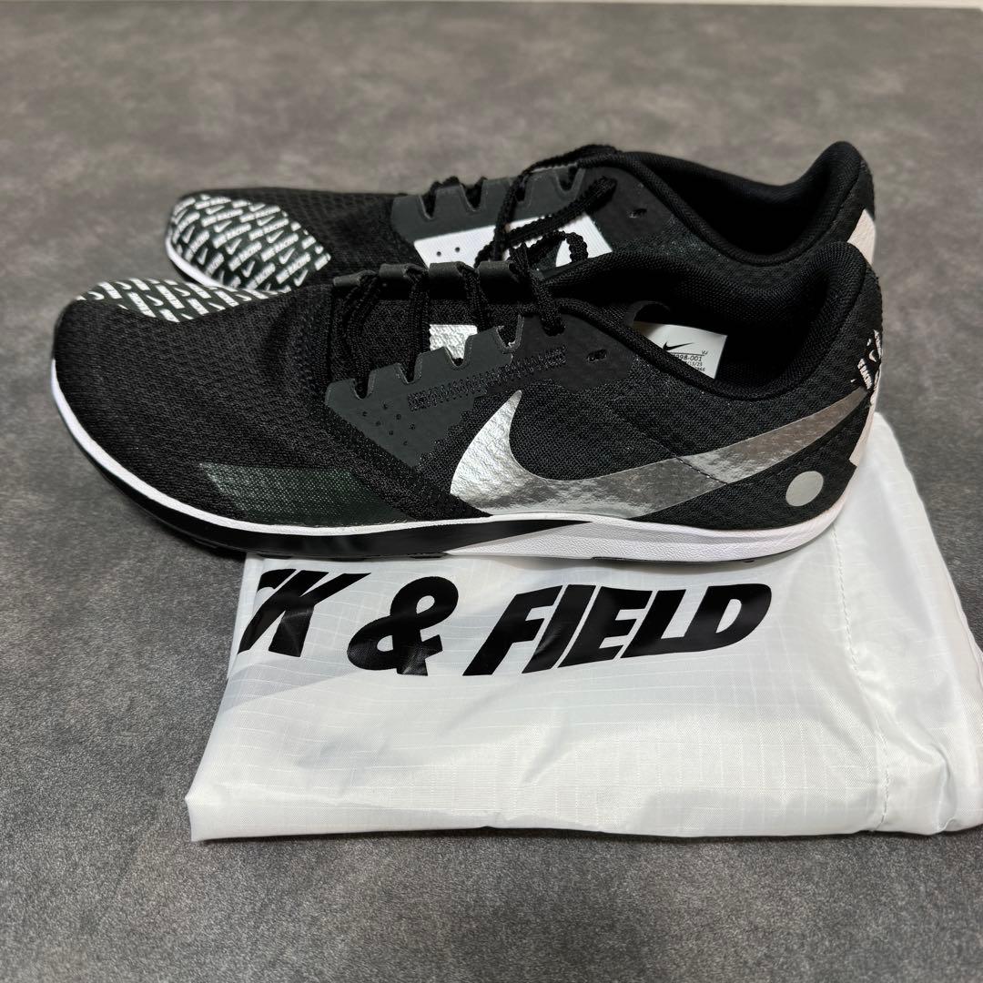 zoom rival waffle 26 ホワイト ブラック クロスカントリー