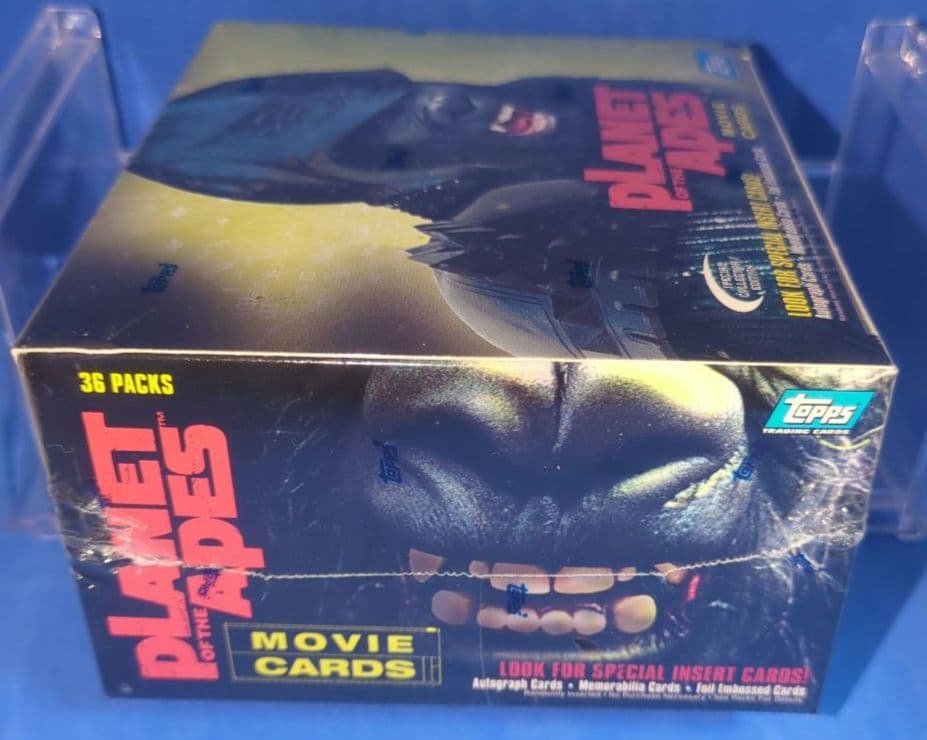 絶版　超希少　topps PLANET APES 猿の惑星　シュリンク付