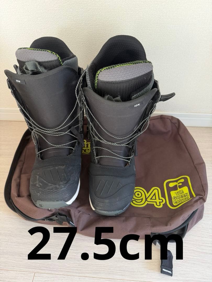 ION スノーボードブーツ ブラック バートン　27.5cm