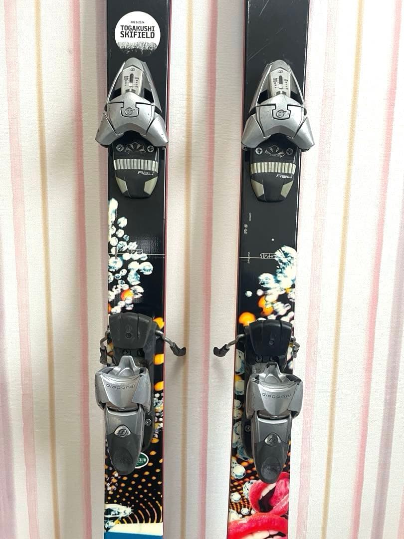 Trouble Maker スキー 板 175cm バインディング付き