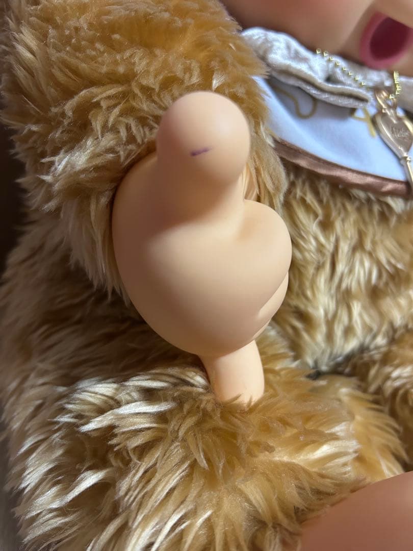 40周年 モンチッチ2L ゴールド　しなこモンチッチ付き　monchhichi