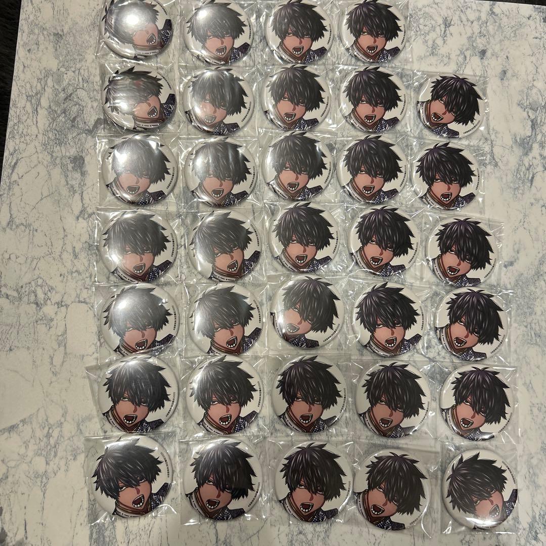 桃角桜介　缶バッジ　C107 コミケ　桃源暗鬼　34個セット