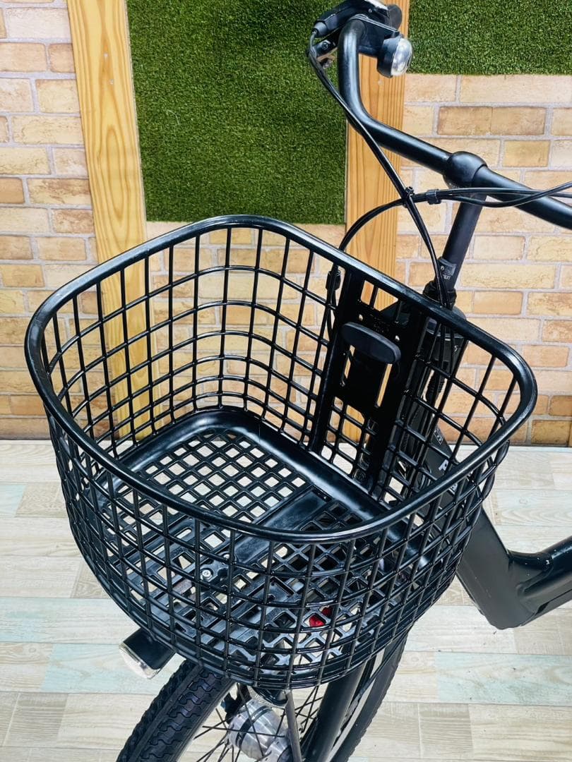 マット系ブラック 王様 ギュットアニーズ子供乗せ電動アシスト自転車 H3391