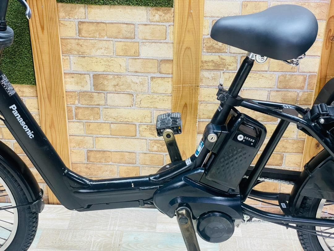 マット系ブラック 王様 ギュットアニーズ子供乗せ電動アシスト自転車 H3391