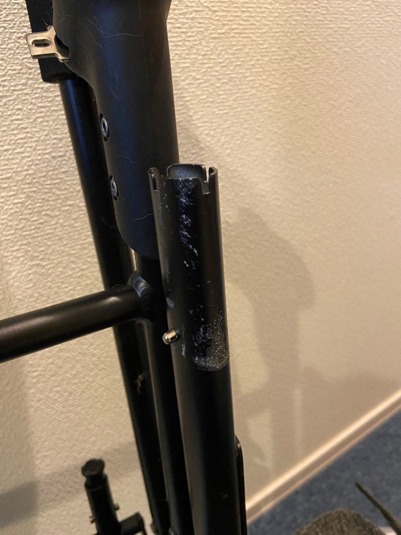 【中古・美品】WANRIDE Prestage上下段Ｌブラックデニムペットカート