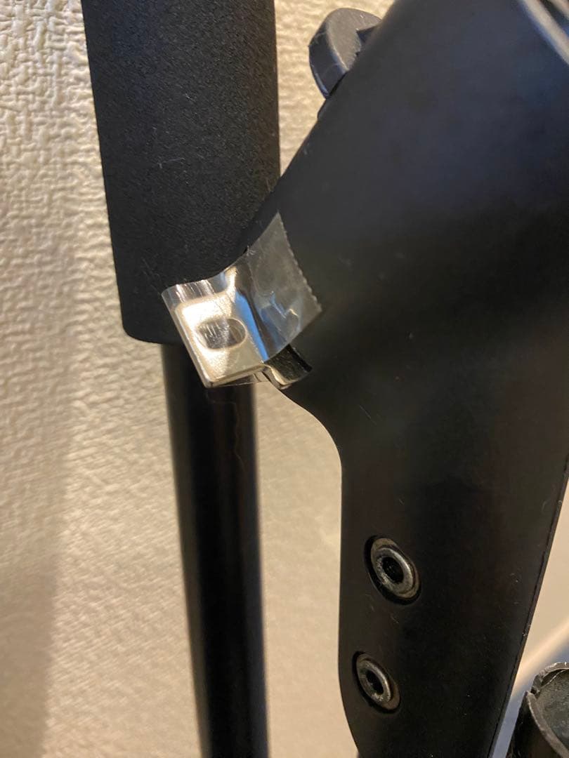 【中古・美品】WANRIDE Prestage上下段Ｌブラックデニムペットカート