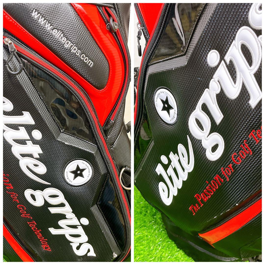 【100セット限定モデル】エリートグリップ　スタンドキャディバッグ 完売品